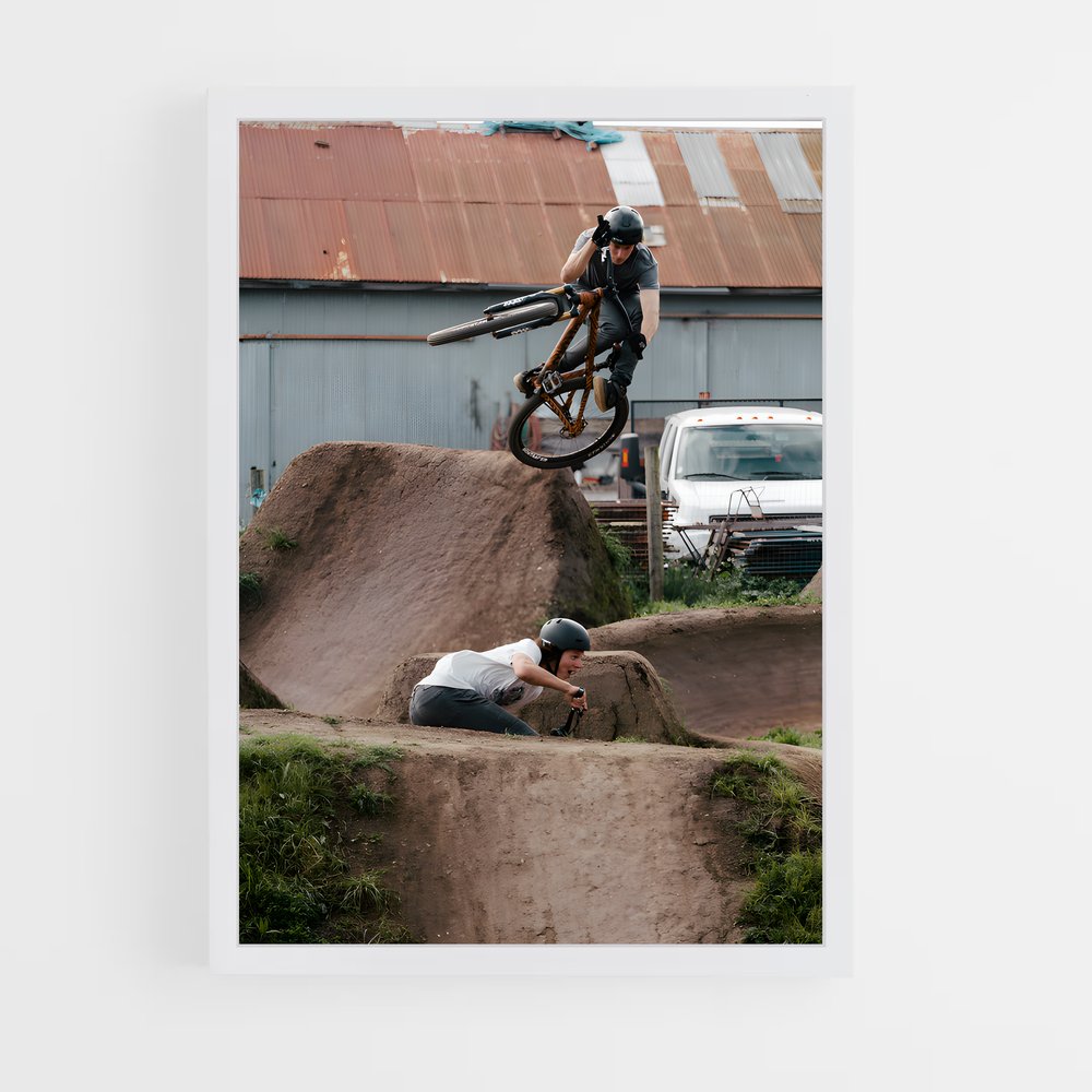 Poster Brett rheeder – affiche Cyclisme (vue 3)